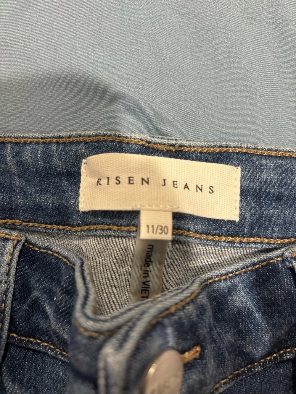 NWT Risen Jeans-No Distressing - Picture 4 of 4